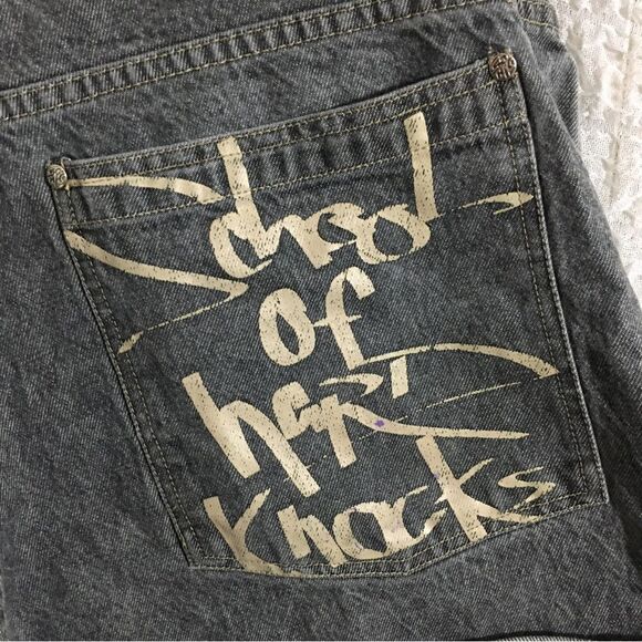 SOHK VTG Upcycled Shorts Size 12 ( Original Men's Size 36 ) - Picture 6 of 12